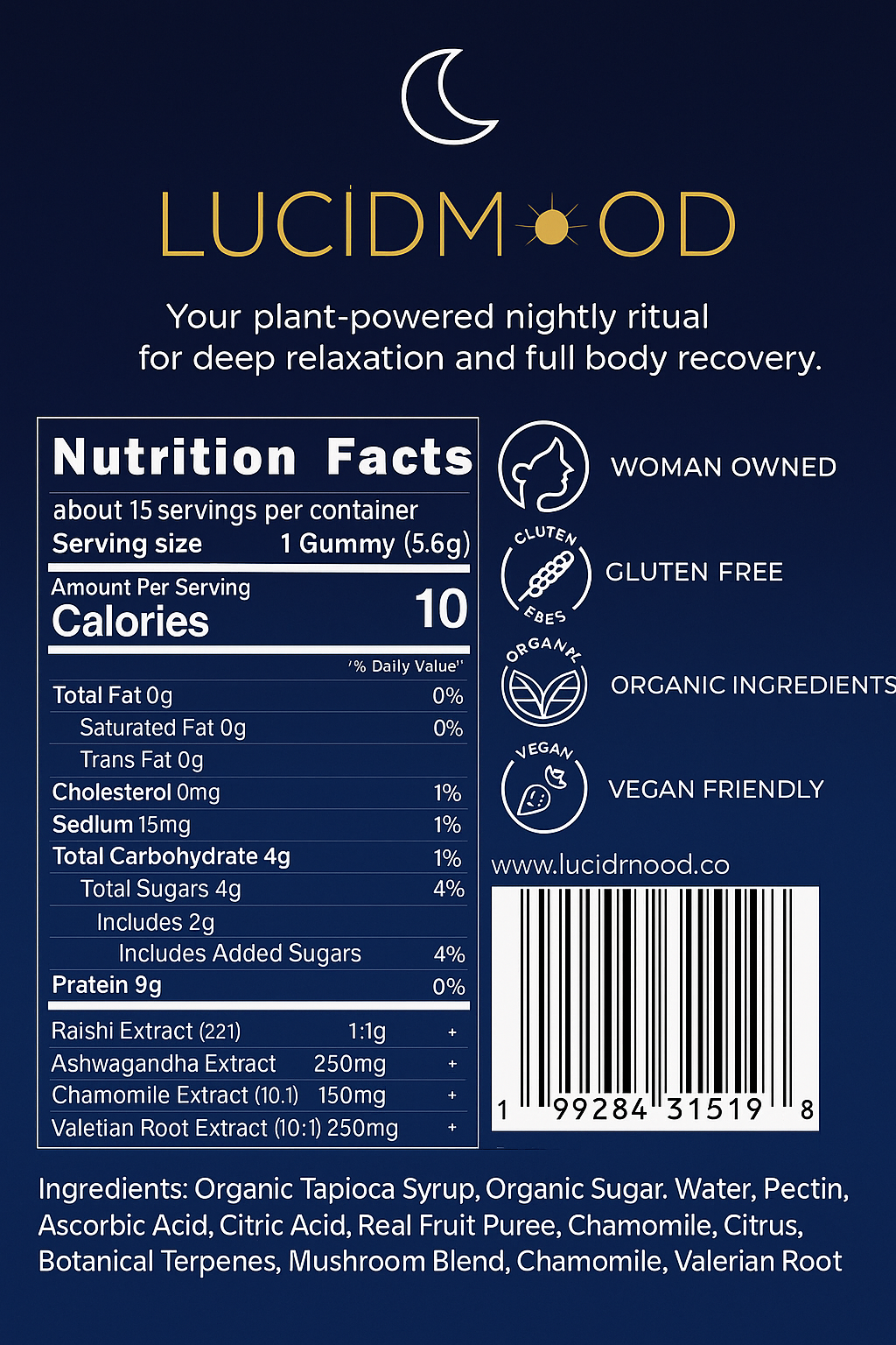 Lullaby Natural Sleep Gummies